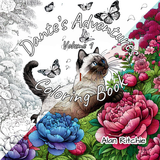 Dante's Adventures Coloring Book - Vol 1